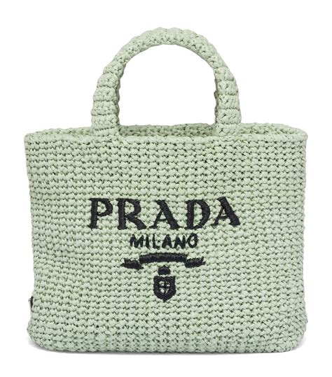 prada crochet bag dupe|Prada small crochet tote bag.